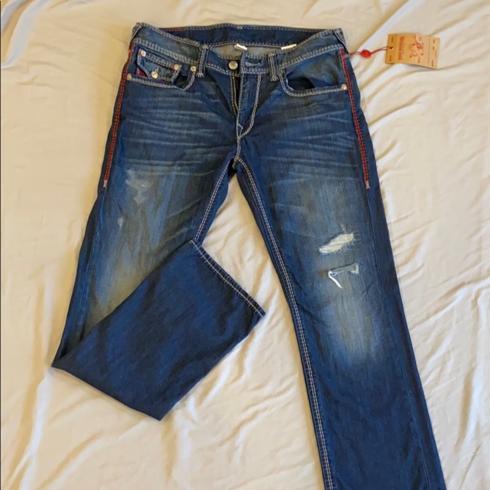Men’s True Religion Straight Jeans